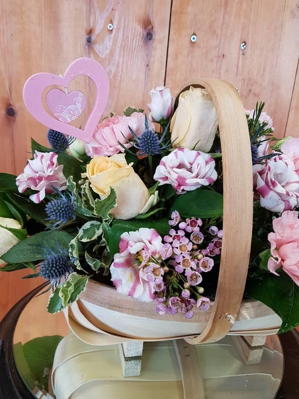 Basket Arrangement.  H