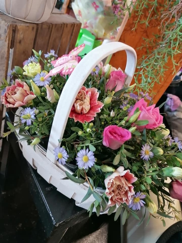 Hayley ...Basket arrangement
