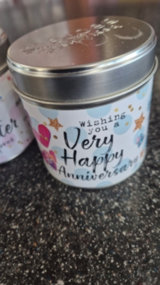 Anniversary candle