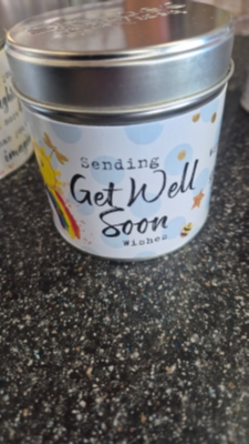 Get well candle