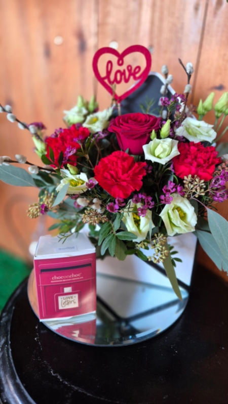 Love letter with Chocolates