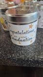 Congratulations candle graduate