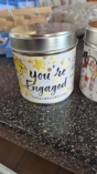 Engagement candle
